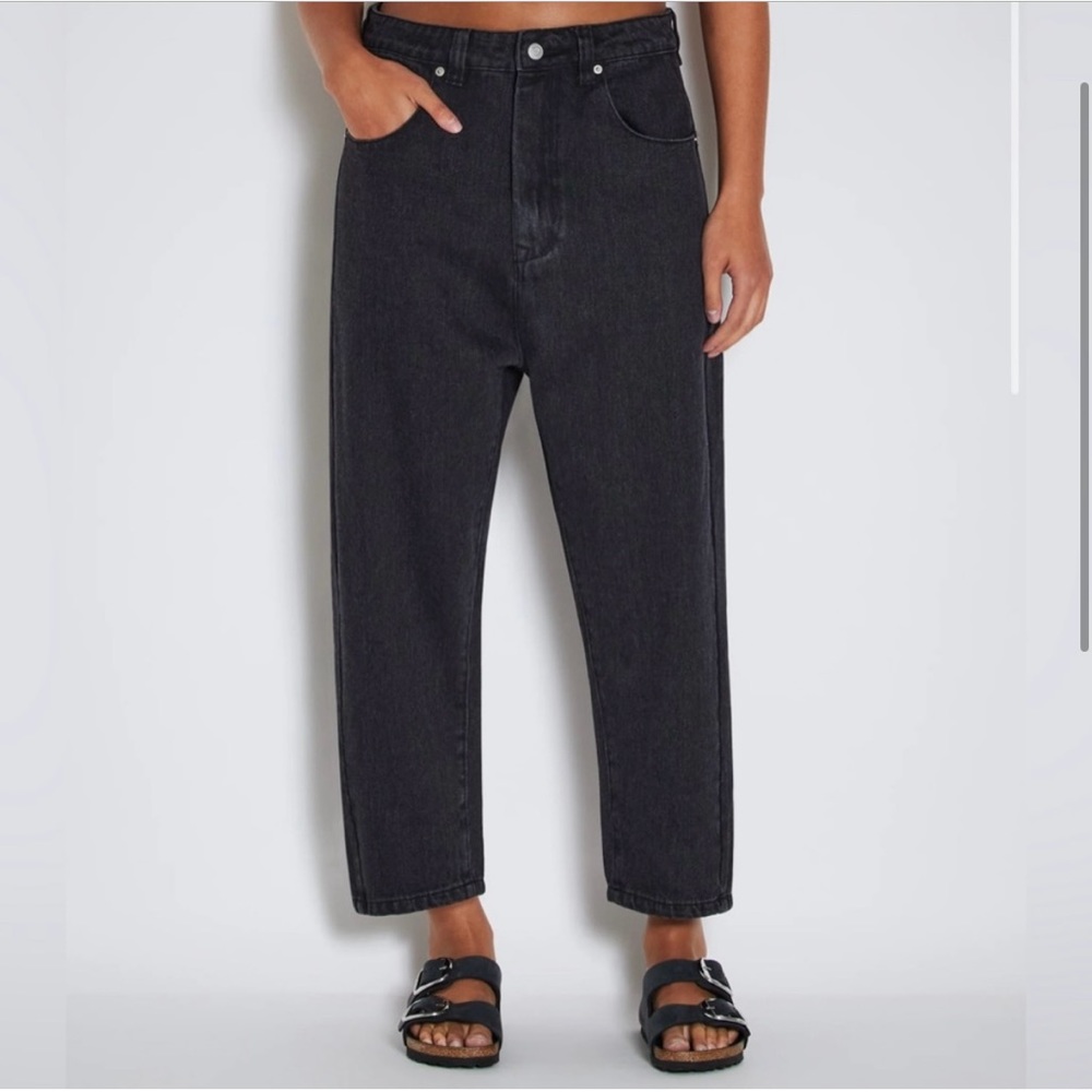 Roucha NWT Washed Black C Droit Denim.
Brand new with tags.